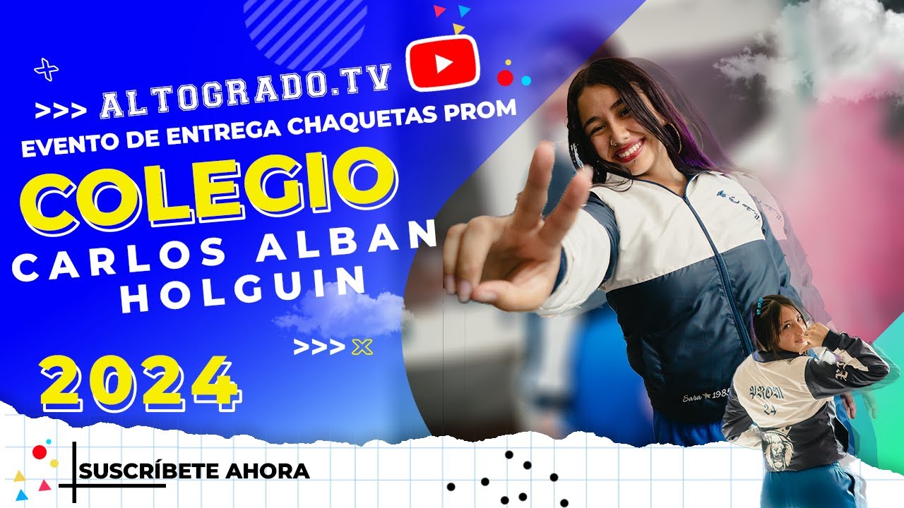 CHAQUETA DE PROM Carlos Alban Holguin, ENTREGA  2024 ALTOGRADO.CO