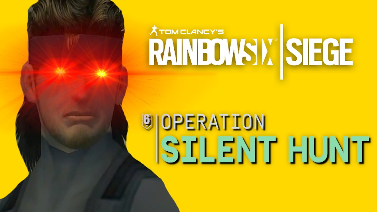 SOLID SNAKE BECOMES INVISIBLE | Rainbow Six Siege