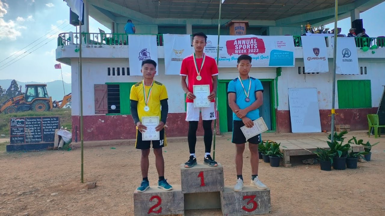 G.H.S.S ,Phek Nagaland. Annual Sports meets Day 1.2023 @akhovlogs