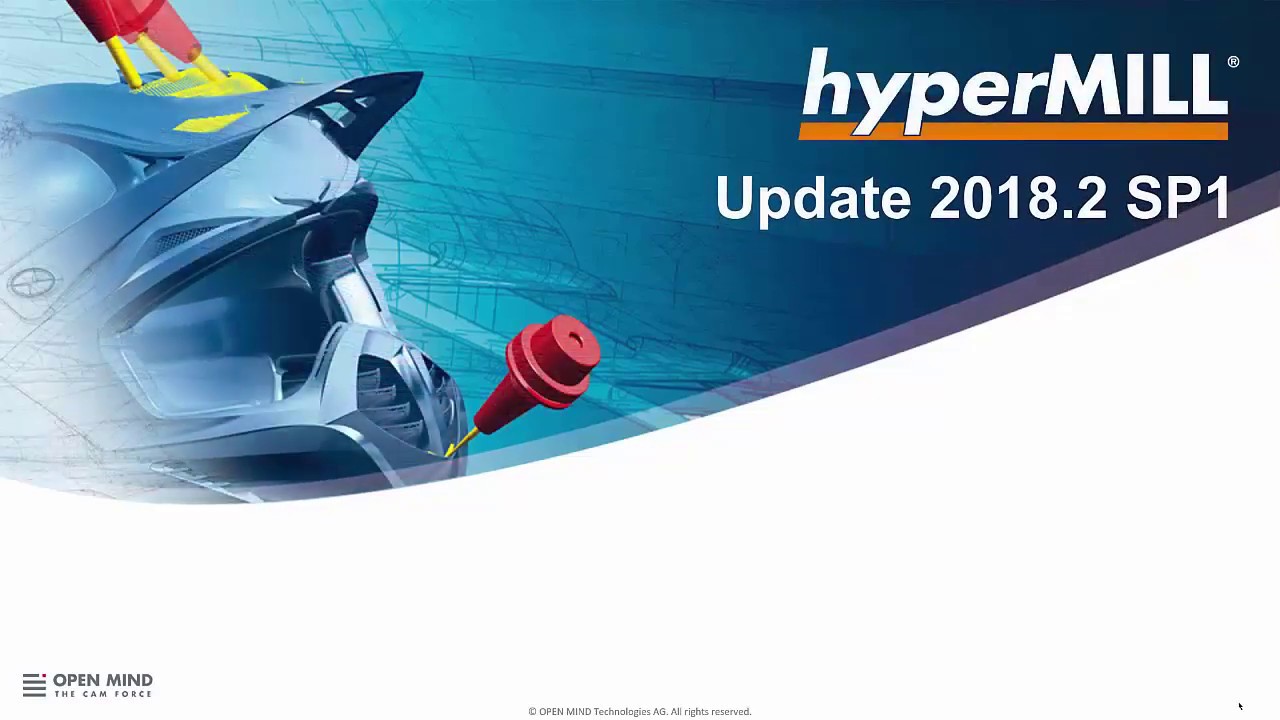 hyperMILL 2018.2 - 3D Optimized Roughing Enhancements