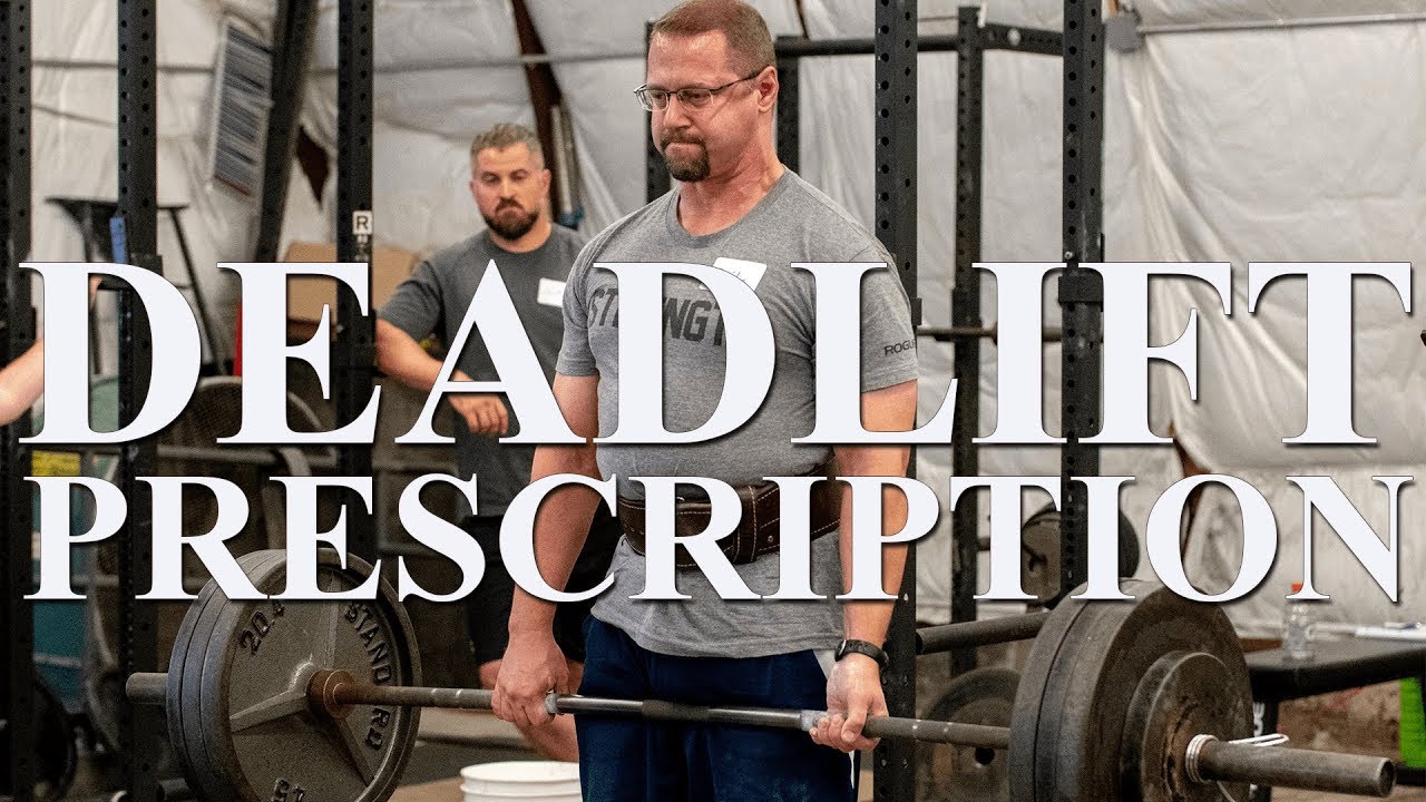 The Deadlift Prescription with Dr. Jonathon Sullivan