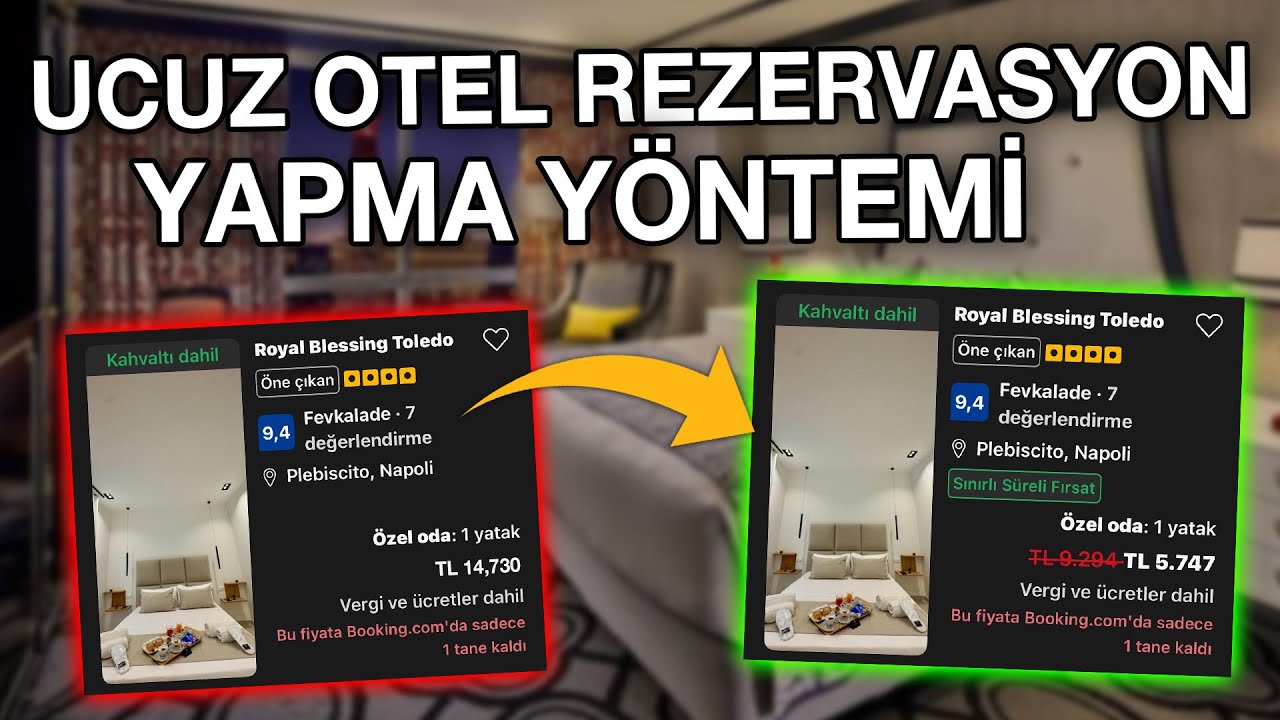 EFSANE UCUZ OTEL BULMA Y&Ouml;NTEMİ 🔥🤑 Nasıl Bulunur Anlattım