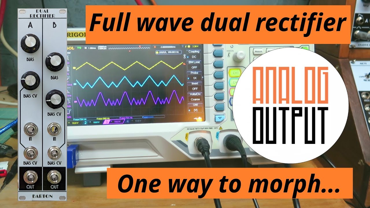 Barton full wave dual rectifier synth module