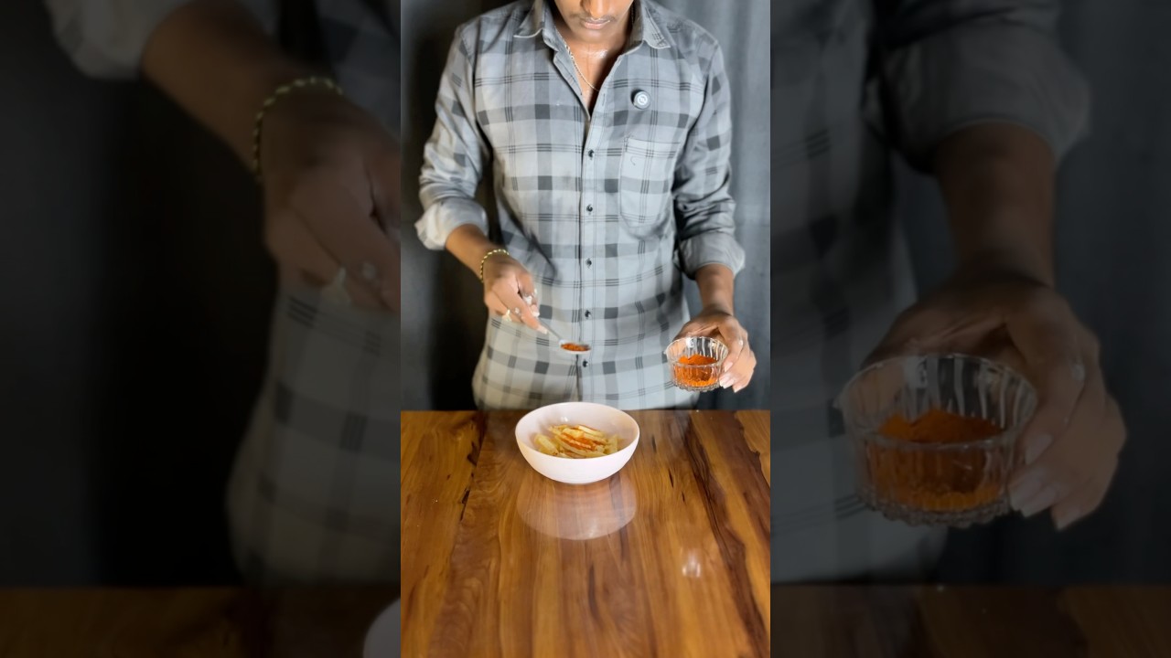 french fries 🤤 #shorts #ytshort #telugucooking
