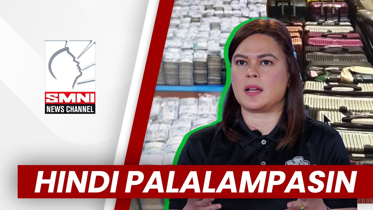 VP SARA, HINDI PALALAMPASIN ANG KORAPSYON AT ABUSO SA BAYAN