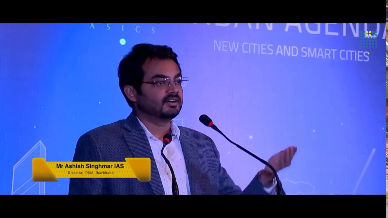 Mr Ashish Singhmar IAS, Director,  DMA, Jharkhand