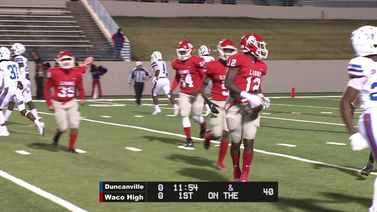 Waco ISD Football: Waco High vs. Duncanville - October 23, 2020