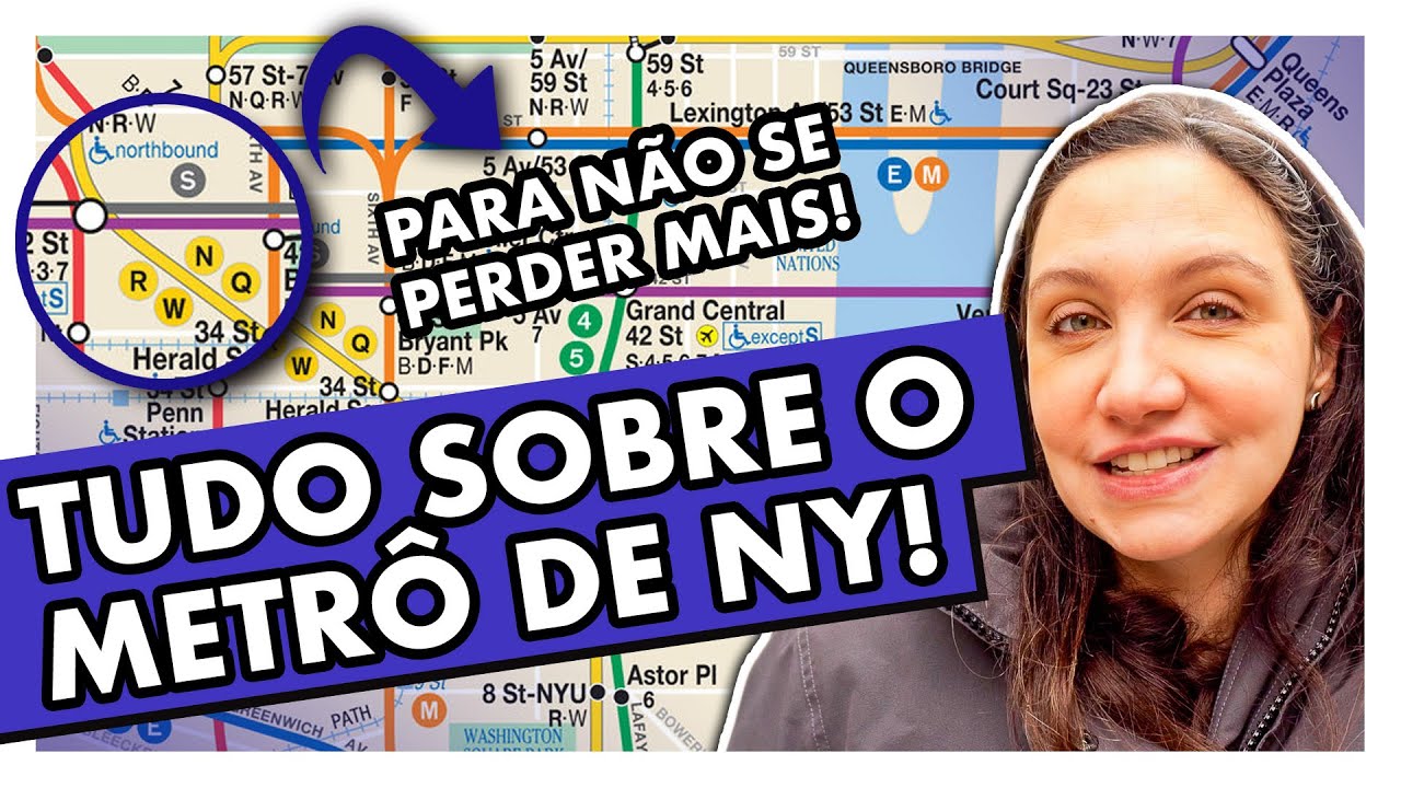 METRÔ DE NOVA YORK: TODAS AS DICAS PARA NÃO SE PERDER! | VPD NY