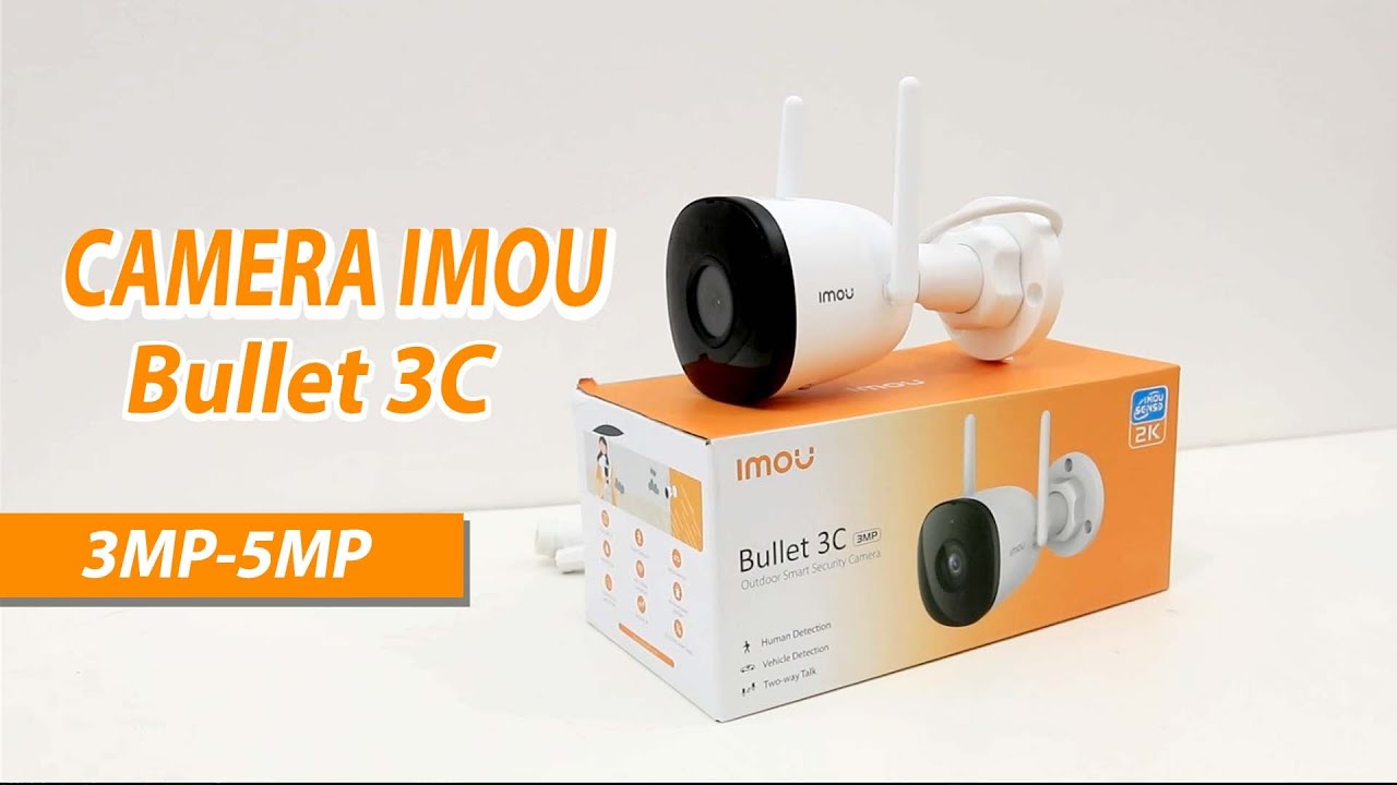 Giới Thiệu Camera IMOU Bullet 3C Hỗ trợ POE - Độ phân giải Cao Hình Ảnh Sắc Nét | Vinago Channel