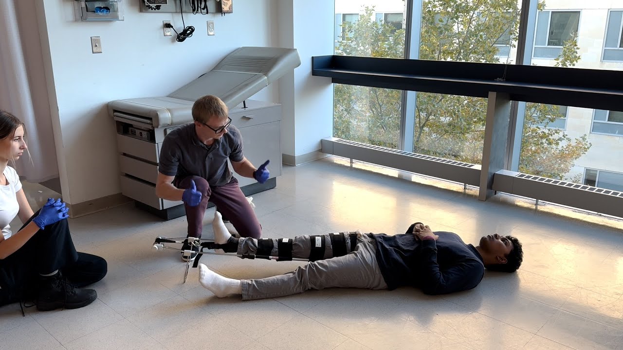 MA EMT Psychomotor Exam Short: Traction Splint