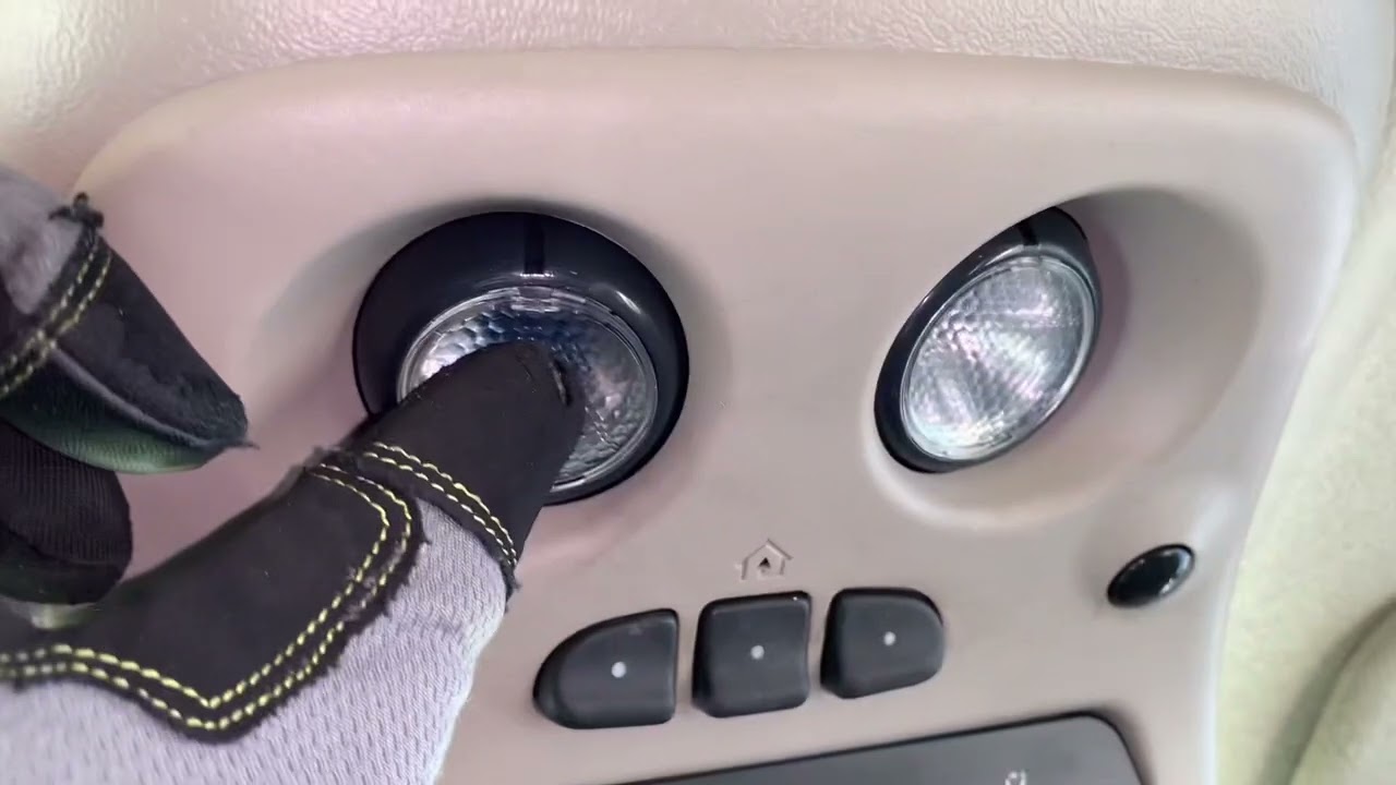 How to Replace an Overhead Map Light on a Chevy Suburban