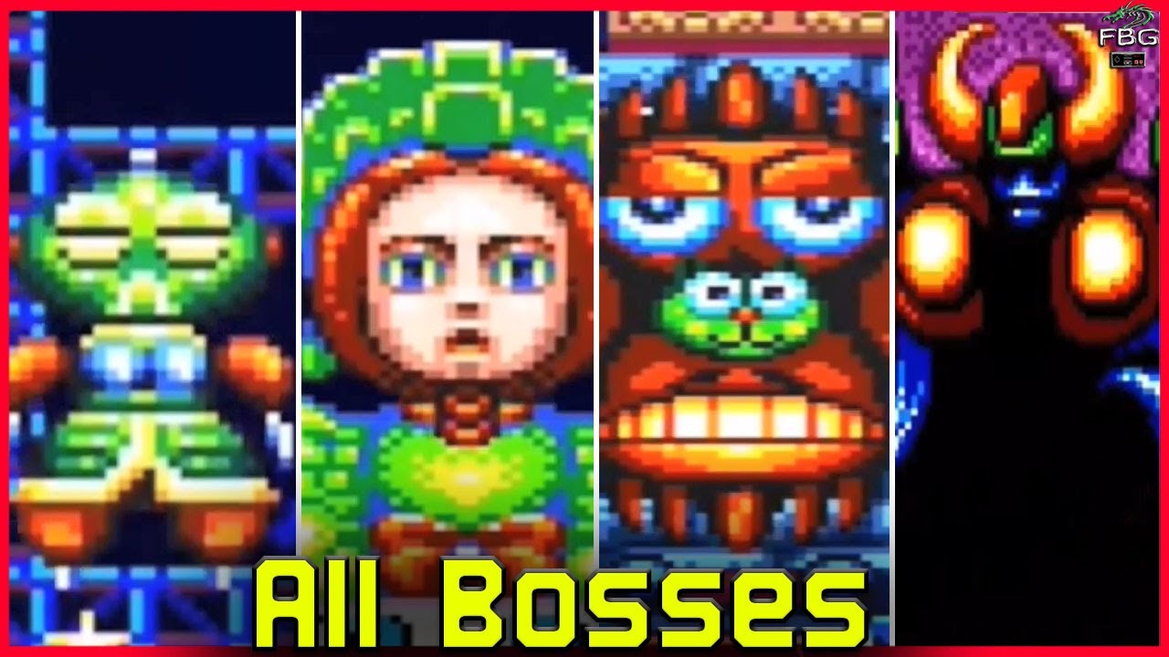 Dynamite Headdy - All Bosses
