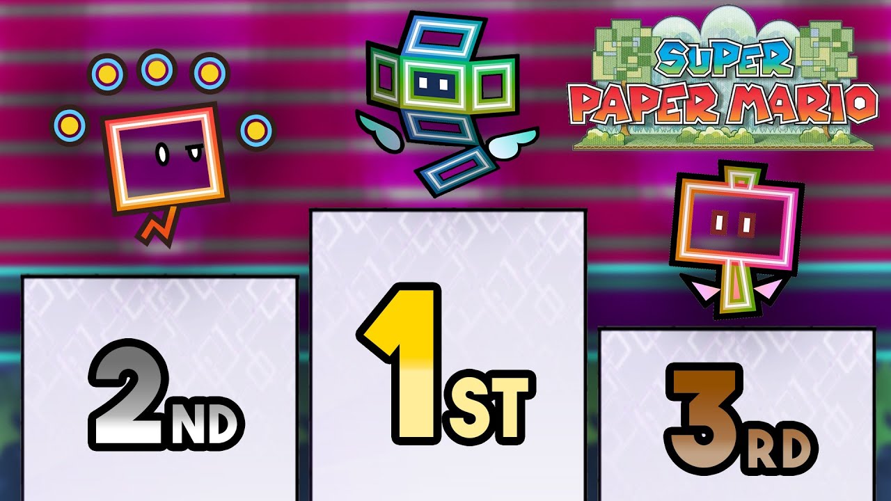 Рейтинг каждого пикселя в Super Paper Mario