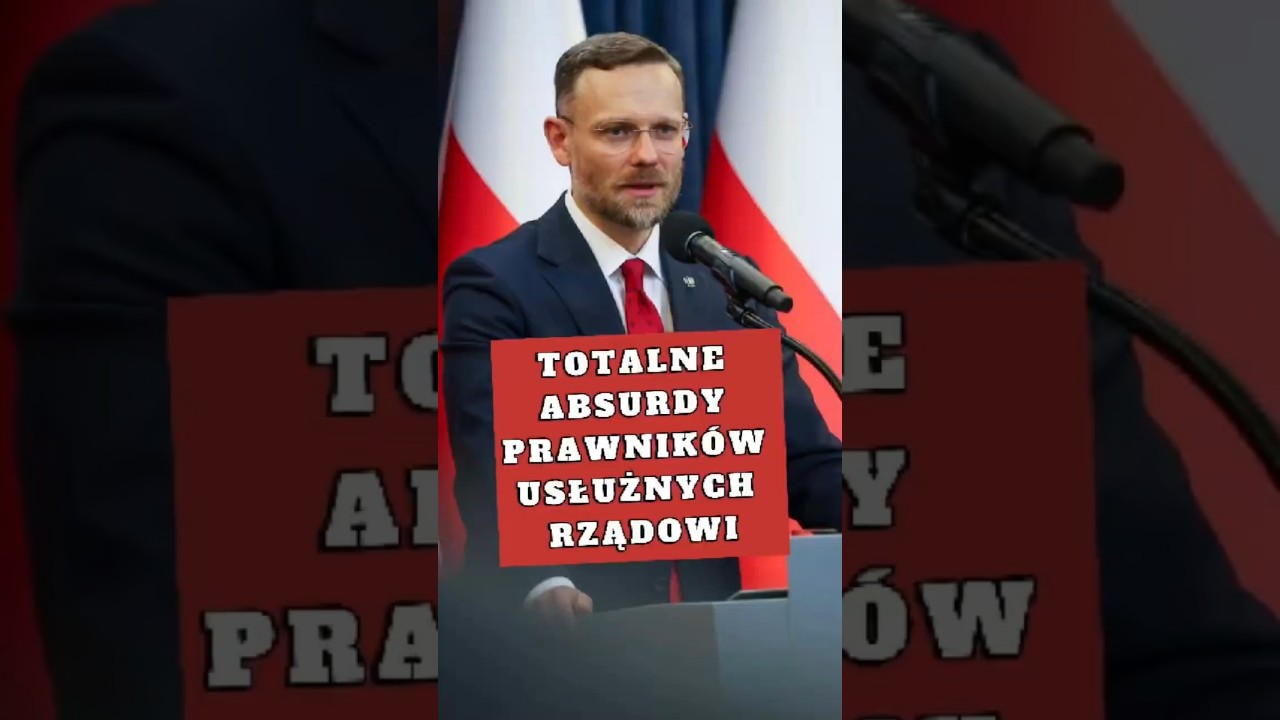 Totalne absurdy prawnik&oacute;w usłużnych rządowi!