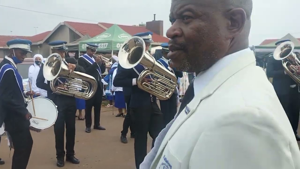 Alexandra St John's brass band Grand entrance at Headquarters katlehong (15/11/2025) part 2