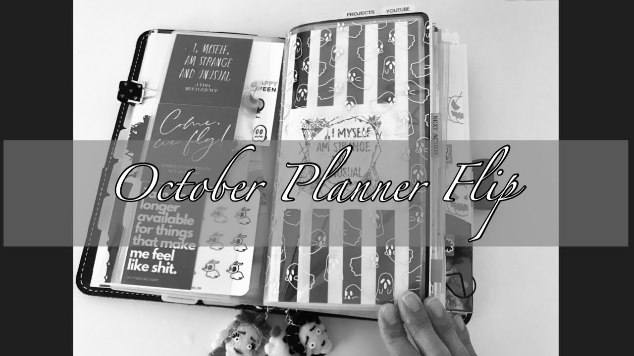 My October Planner Flip In My Planner Perfect Standard TN