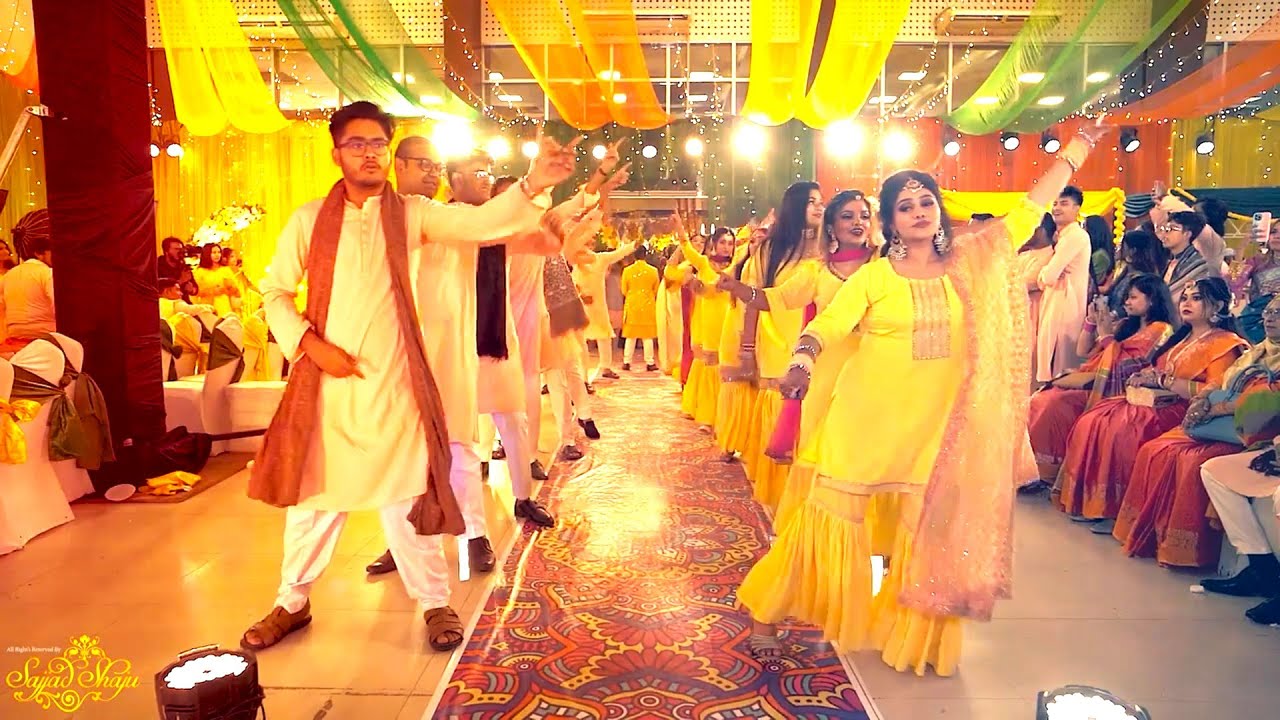 Saad & Shifa I Holud Entry 2025