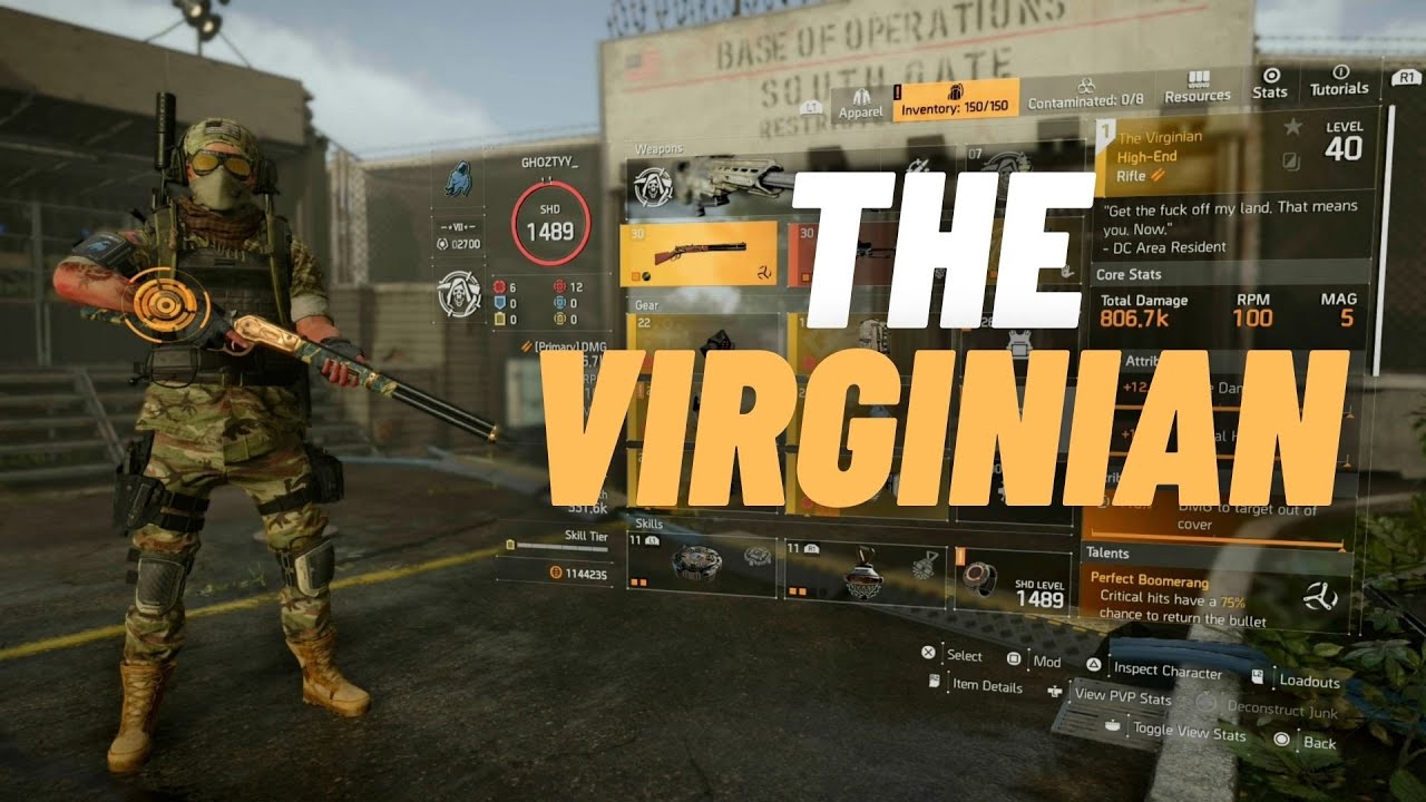THE VIRGINIAN - THE DIVISION 2