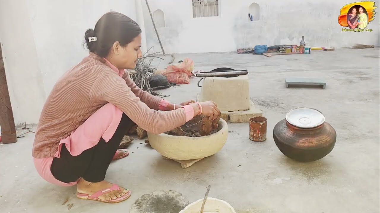 आज खाना नहीं बना पाए ||my morning routine #ganvkilifestyle #dailyroutine #mummybitiyavlogs #food 