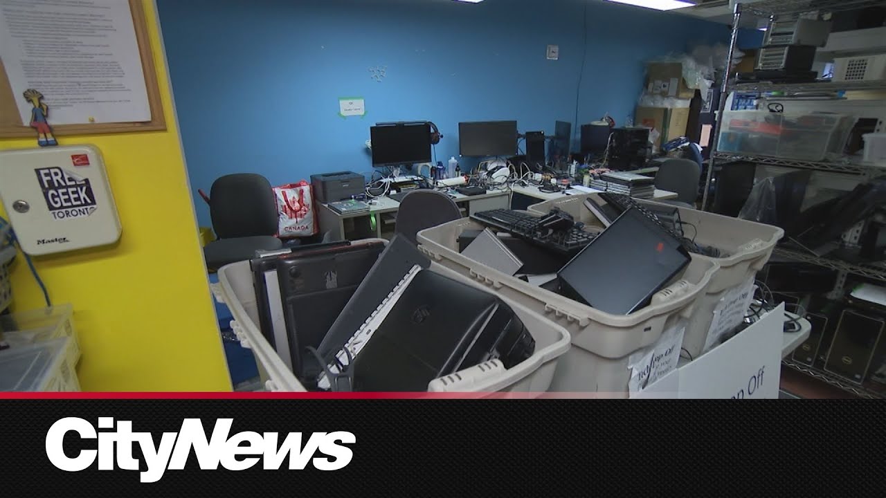 Parkdale says no to e-waste by reusing old tech