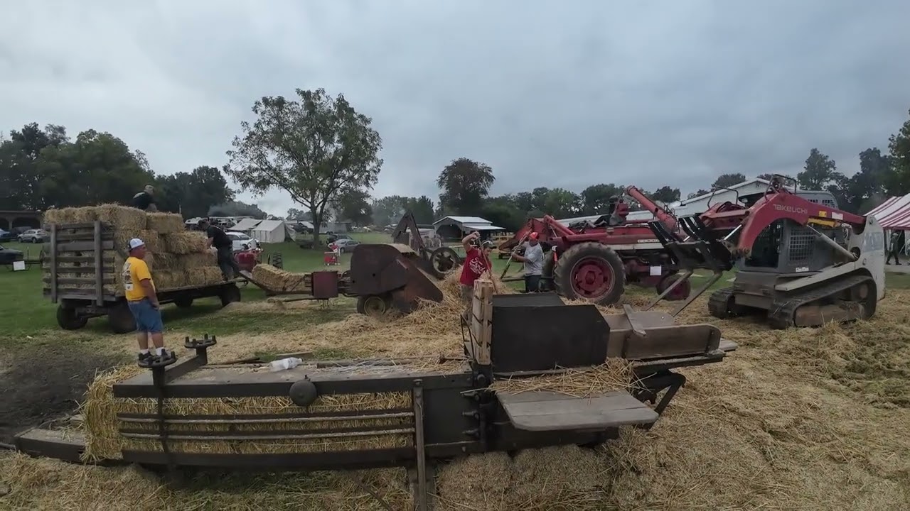 Engineering Marvel: The Square Baler's Dance of Plungers and Knotters