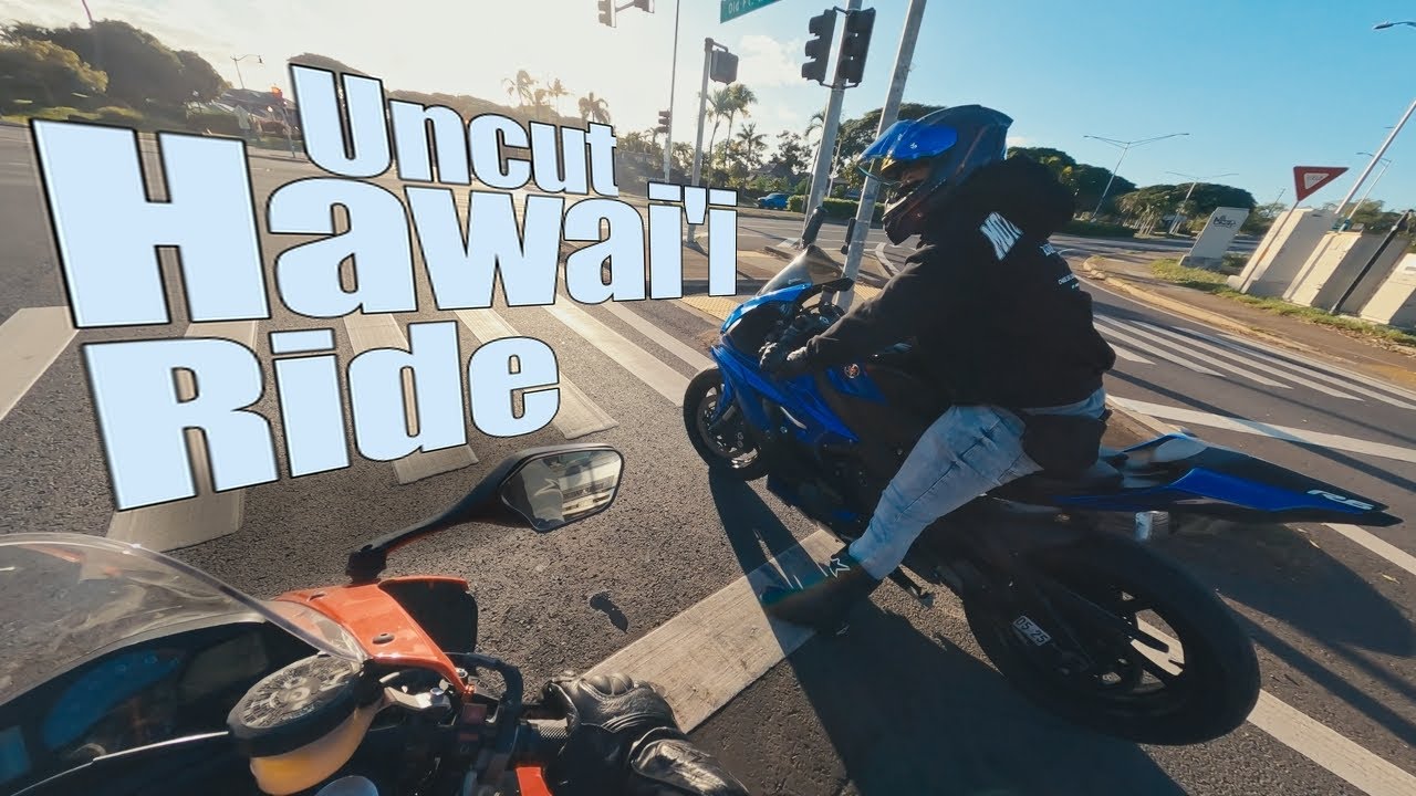 yammie bro and honda bro ride west side oahu (uncut ride)