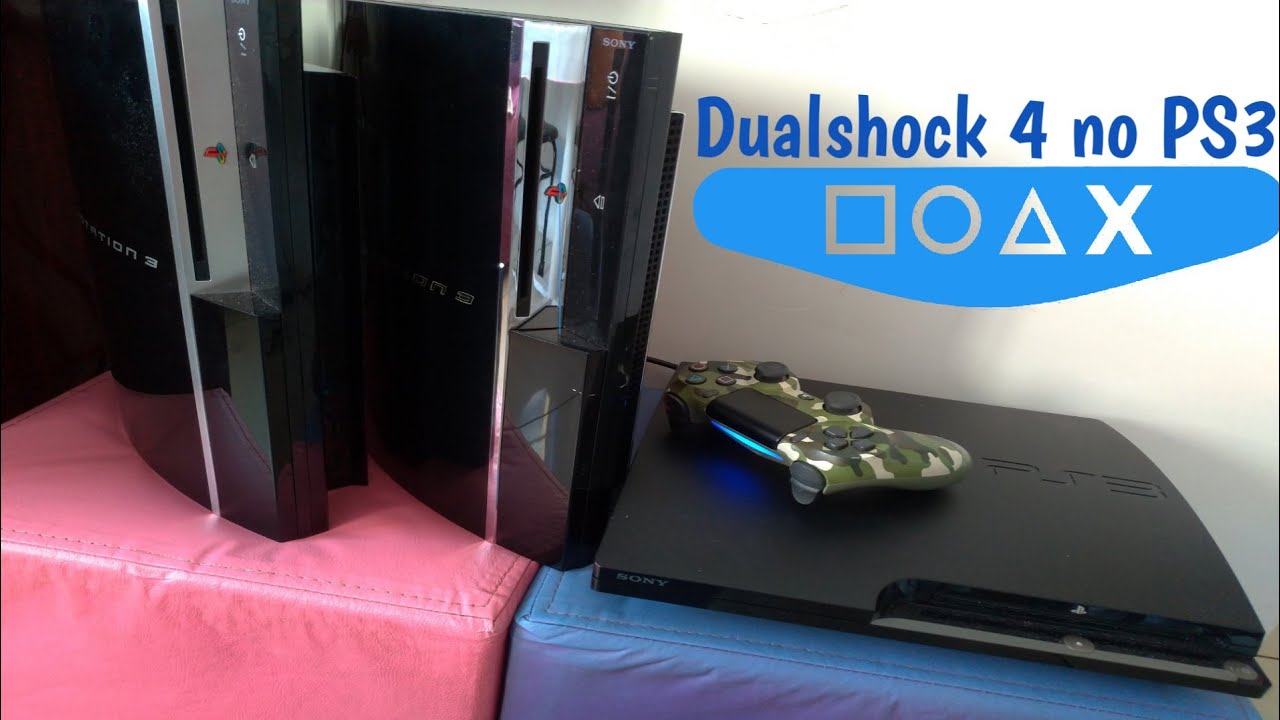 Como conectar controle de PS4 no PS3 direto via bluetooth [Tutorial]