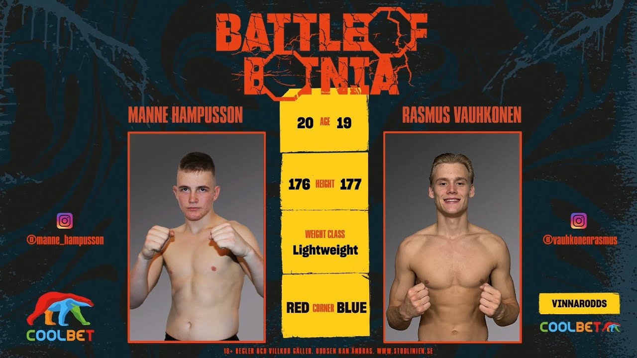 Battle of Botnia 12 Manne Hampusson vs. Rasmus Vauhkonen