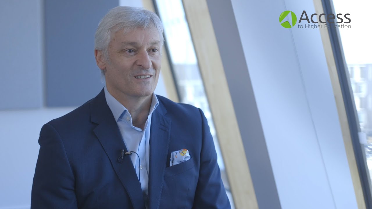 Professor Nick Petford - My Story: From Access to HE Student to University Vice-Chancellor