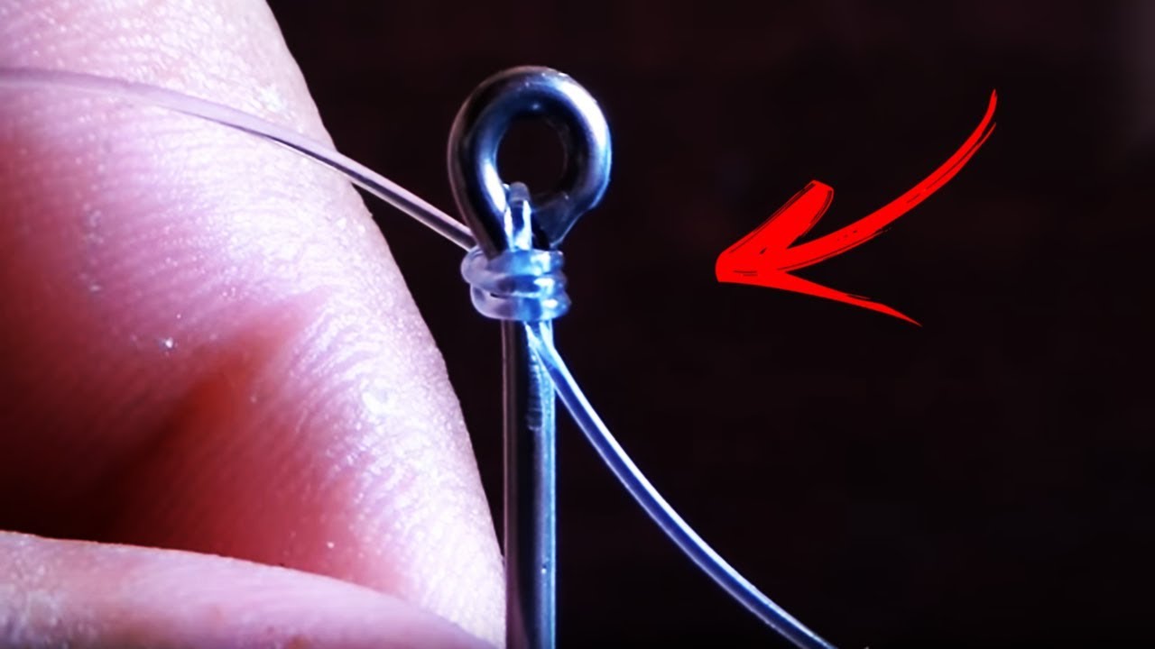 Como Encastoar um Anzol - [Pesca Videos]
