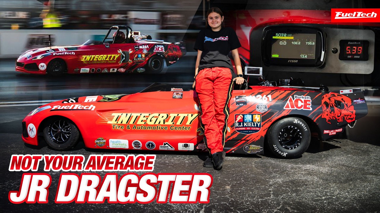 Дрэгстер C7 Corvette Junior &laquo;Boy Slayer&raquo; на Мировой серии ProMod | FuelTech FT550