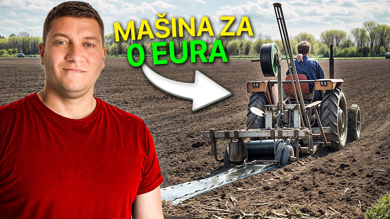 Priprema za sadnju PAPRIKE 🌶️ Mašinu SAMI napravili!