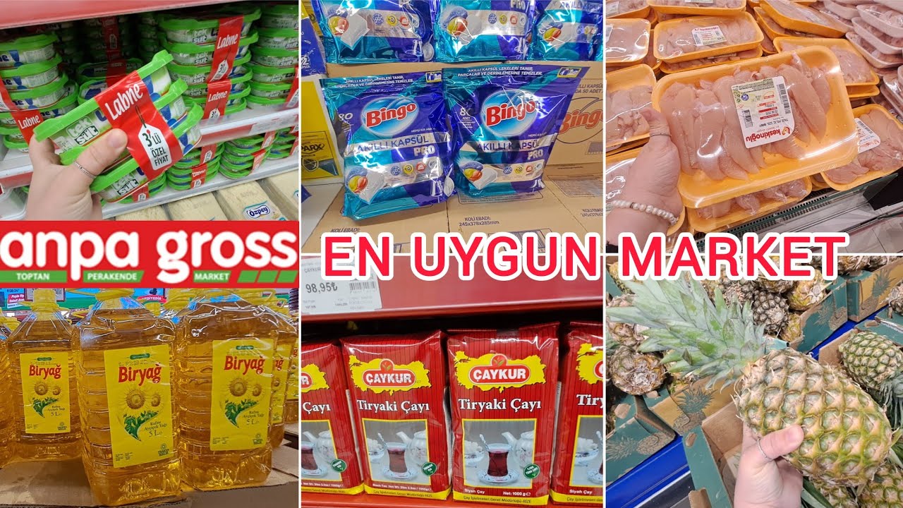 Anpa gross market indirimleri ‼️en uygun market‼️ market alışverişi 🌹 aylık alışveriş