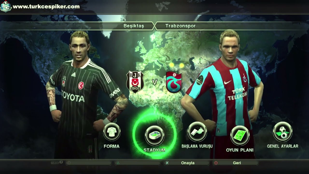 PES 2011 EX11 S&Uuml;PER LİG ve TFF 1 YAMASI 2011- 2012 SEZONU
