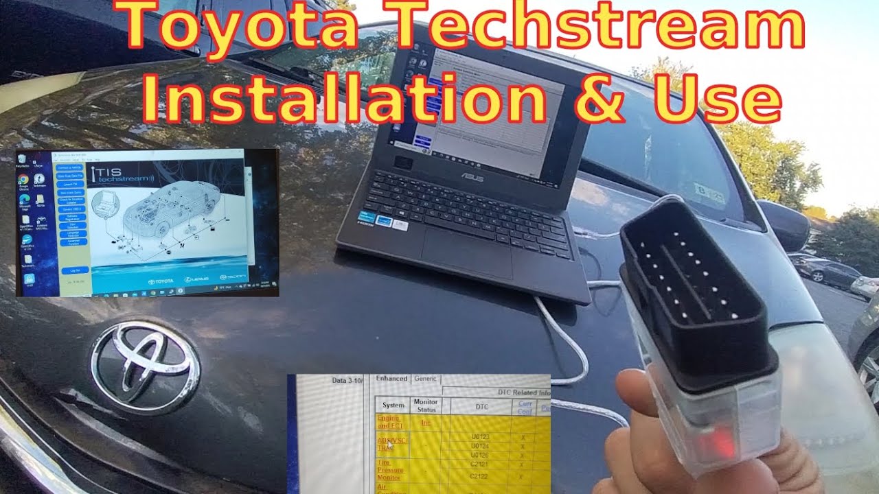 Установка и использование Toyota Techstream