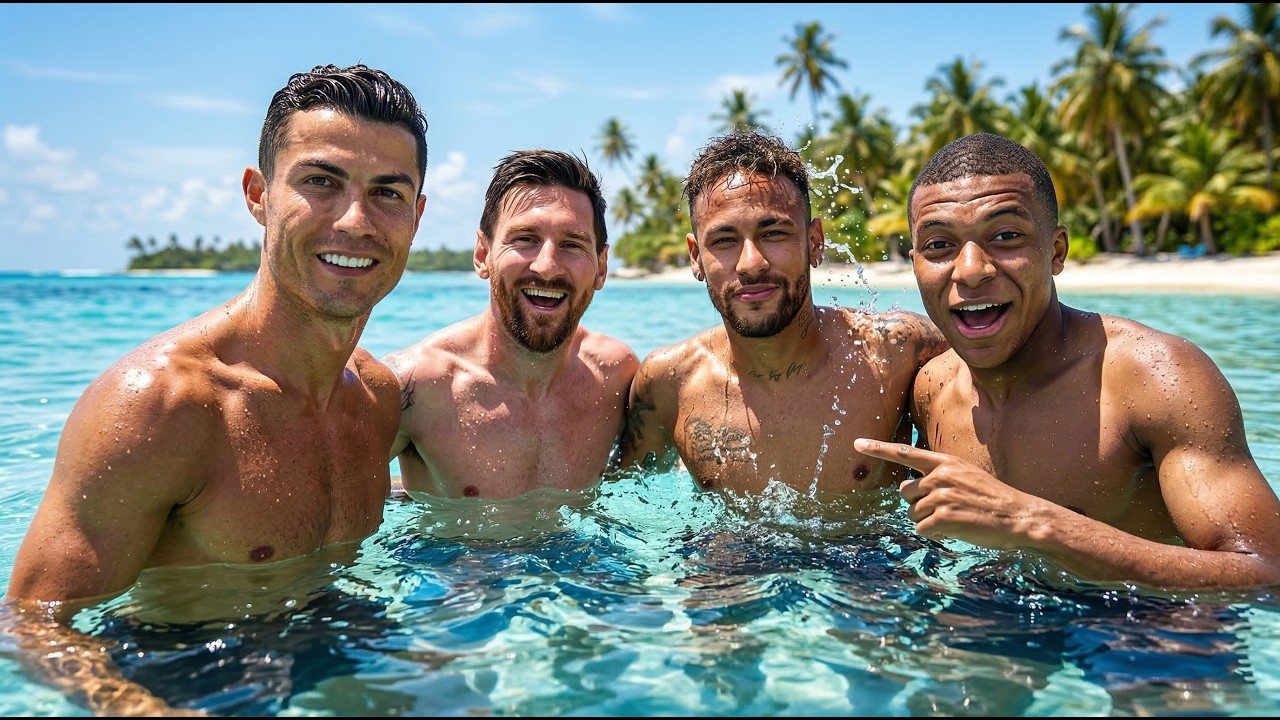 What If Ronaldo, Messi, Neymar & Mbapp&eacute; Were Trapped on an Island?