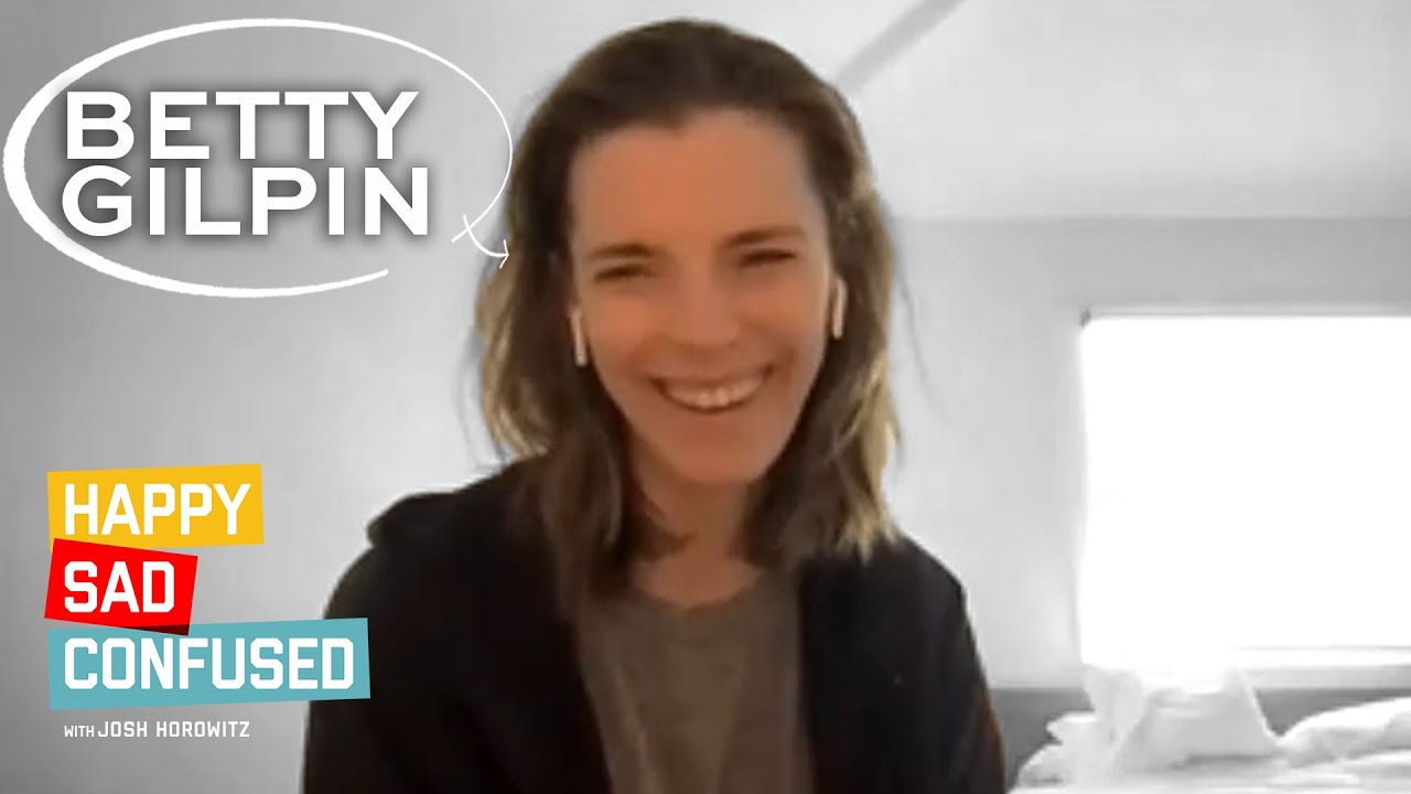 Betty Gilpin talks her new book, the end of GLOW, & more! Happy Sad Confused