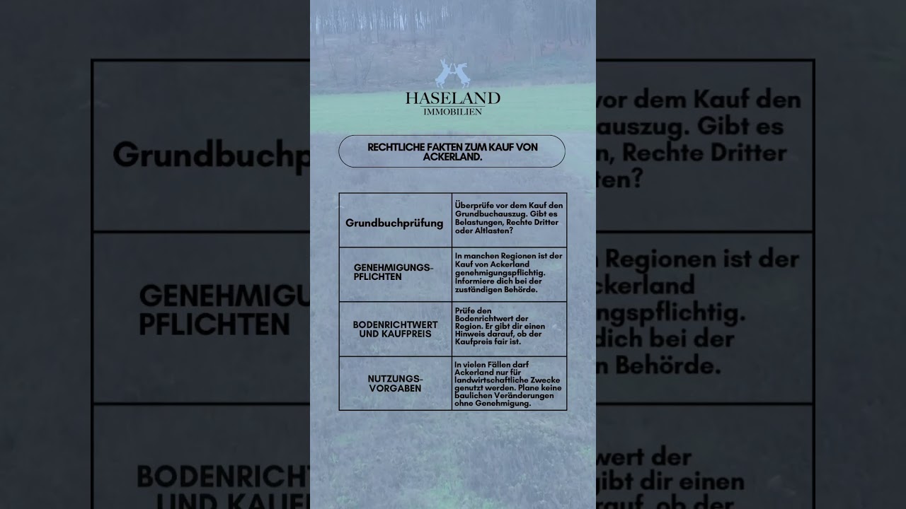Ackerland kaufen: Diese 4 Tipps musst du kennen! #acker #kaufen