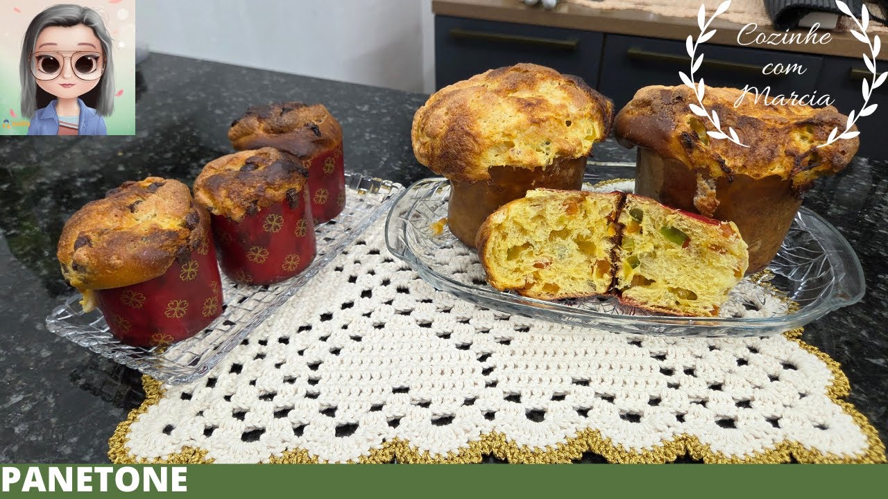 UM PANETONE DELICIOSO 😋 😋 😋 