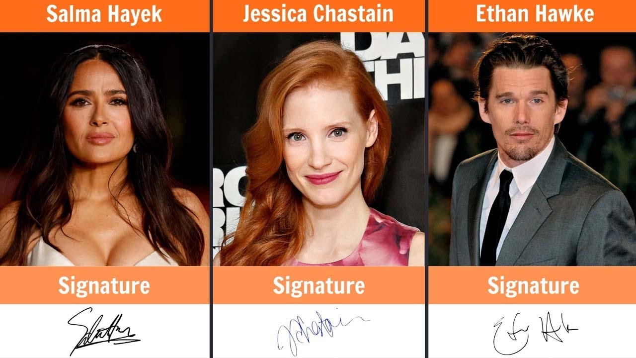 Celebrity Signatures | Discover the Autographs of Famous Stars