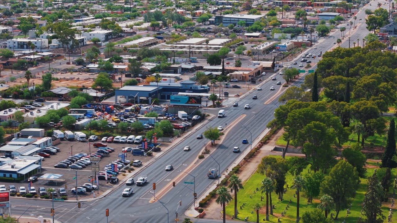 Tucson Oracle Rd Drone Footage | Southwest Drone Tech