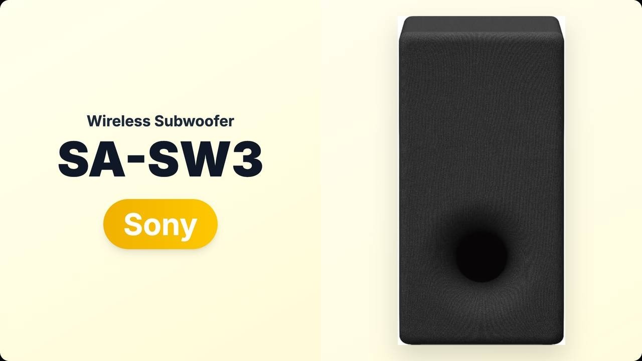 Is the Sony SA-SW3 Worth It? [Sony SA-SW3]