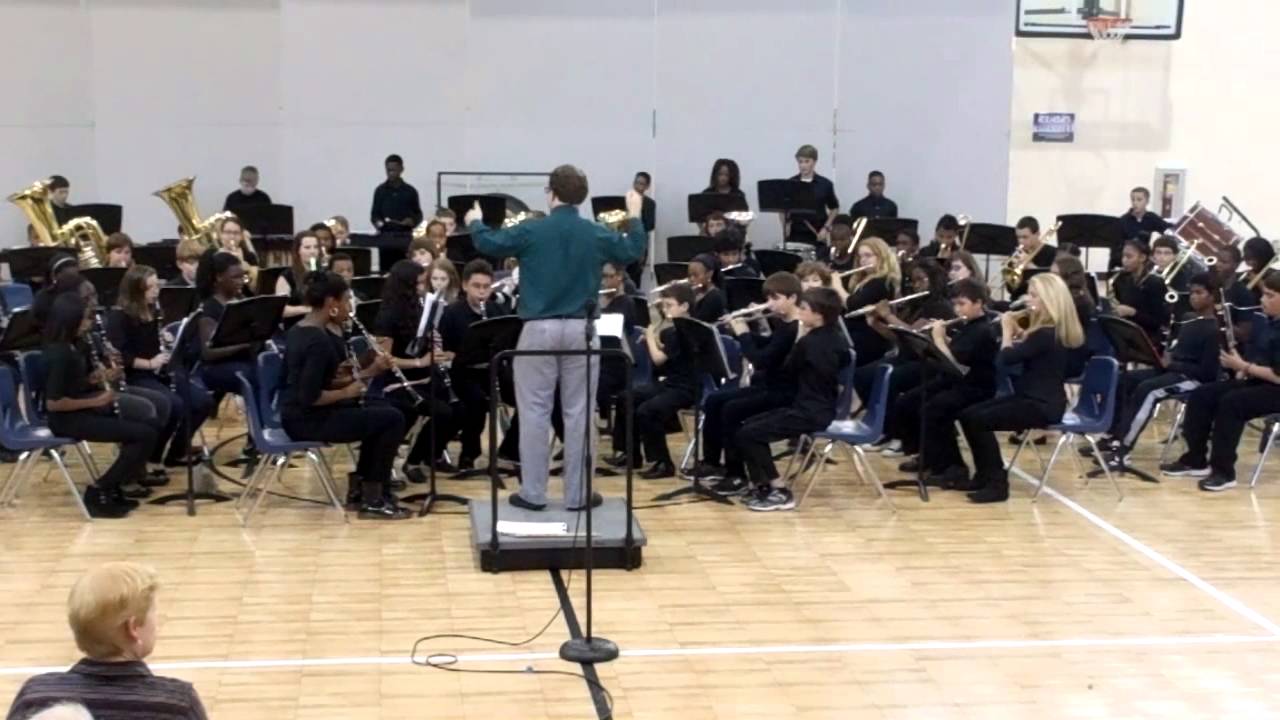 Zombie Stomp - Bay Creek Middle School 7th Grade Band, Grayson, GA