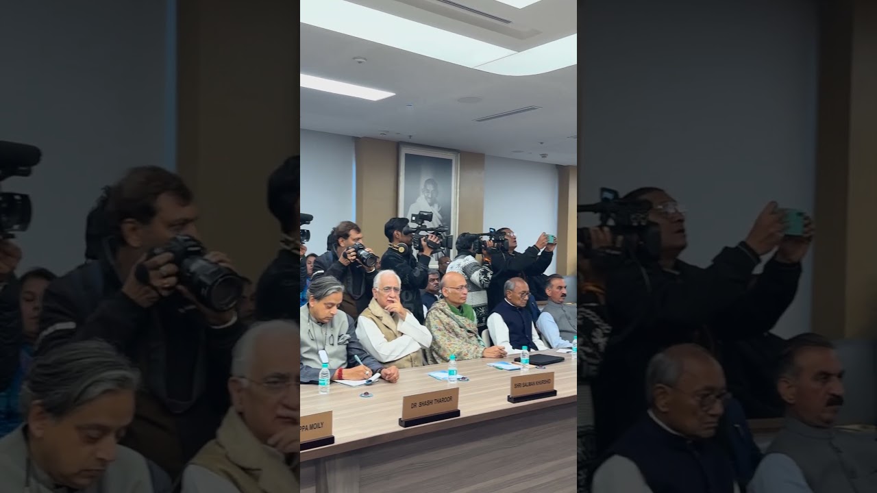 CWC Meeting | Indira Bhawan | Congress | Delhi