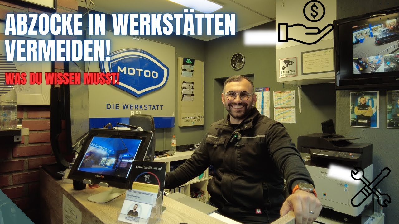 Die Rechnung wird teurer als besprochen!😯🚗💰-Abzocke in Werkst&auml;tten vermeiden