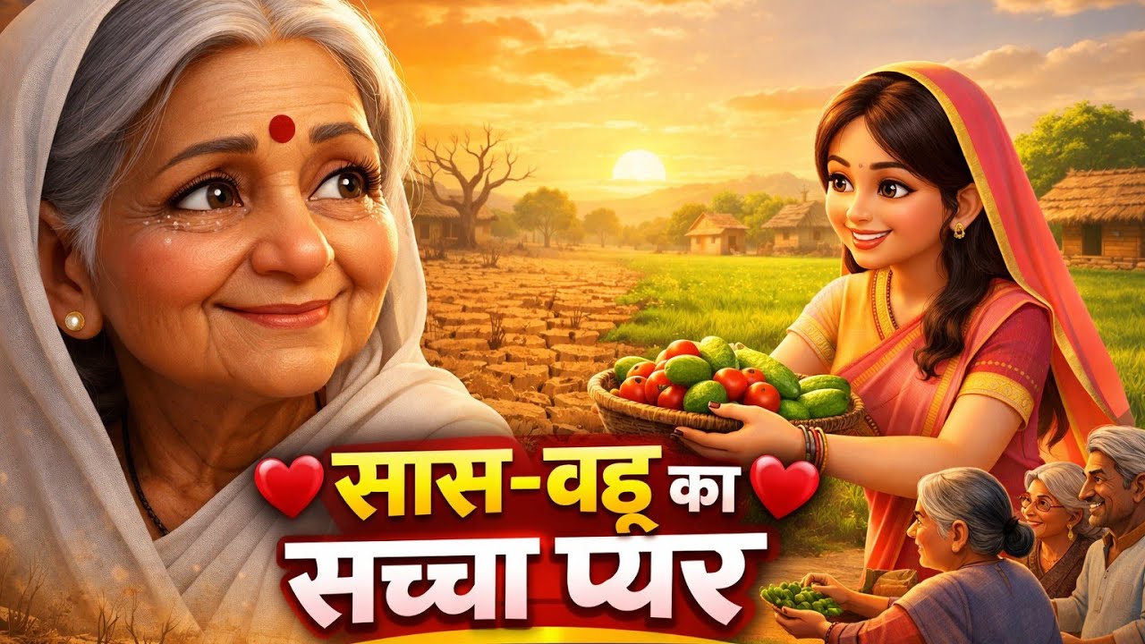 Hare bhare gaon aur saas bhahu ka pyar ।। best hindi story 