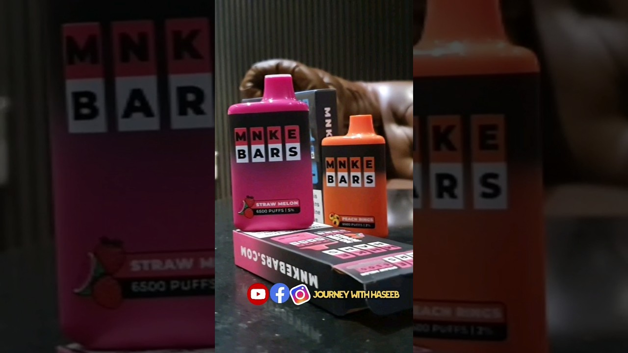 MNKE BARS 6500 Puffs | Pod Vapes Disposable Devices