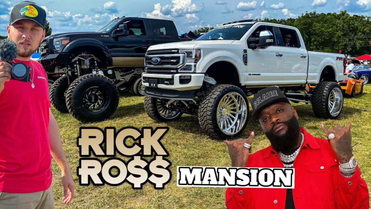 RICK ROSS wanted to BUY OUR TRUCK!! [Rick Ross Car Show 2022] ANY LEVEL LIFT REVEAL