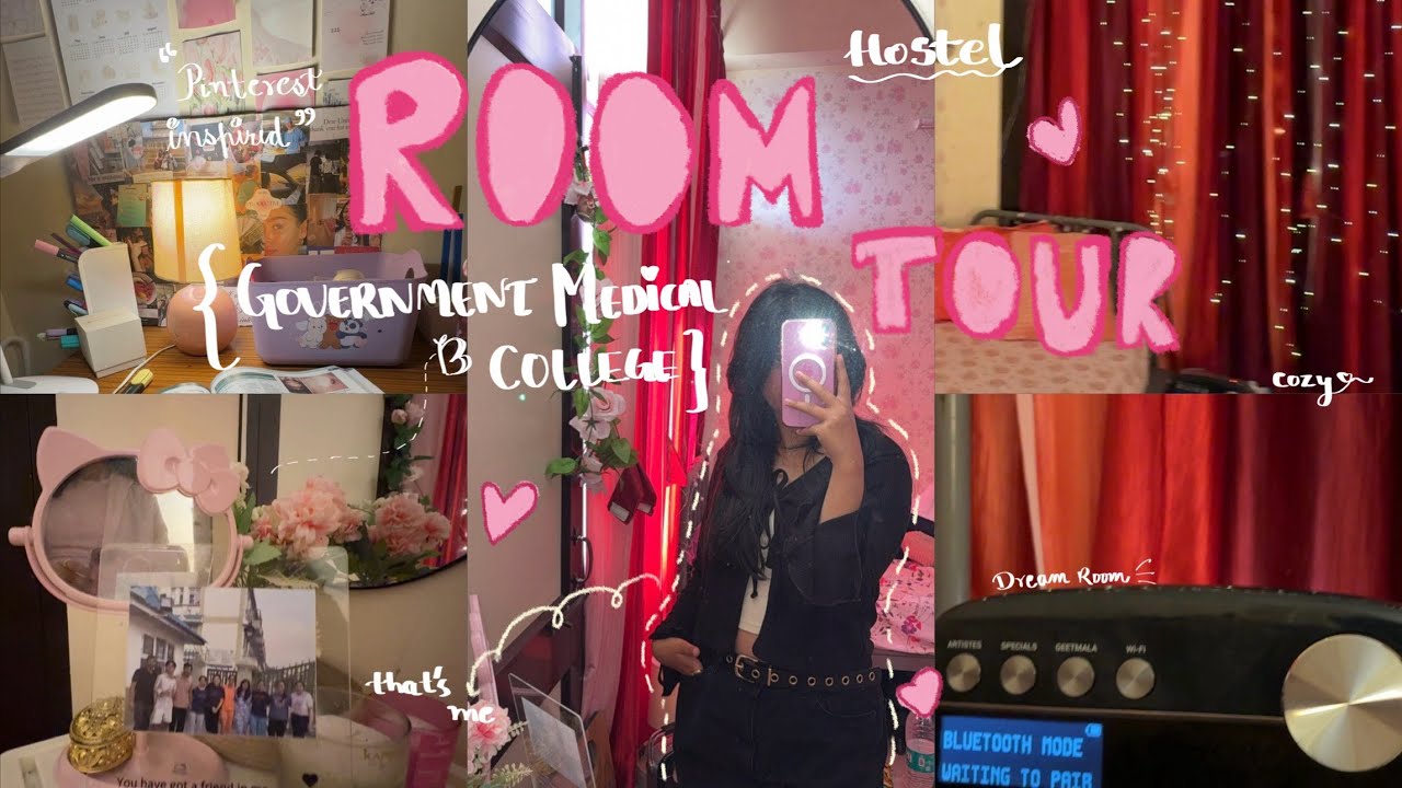 Government Medical College Hostel Room Tour | Dr. RPGMC Tanda | Aesthetic Pinterest inspired  Room