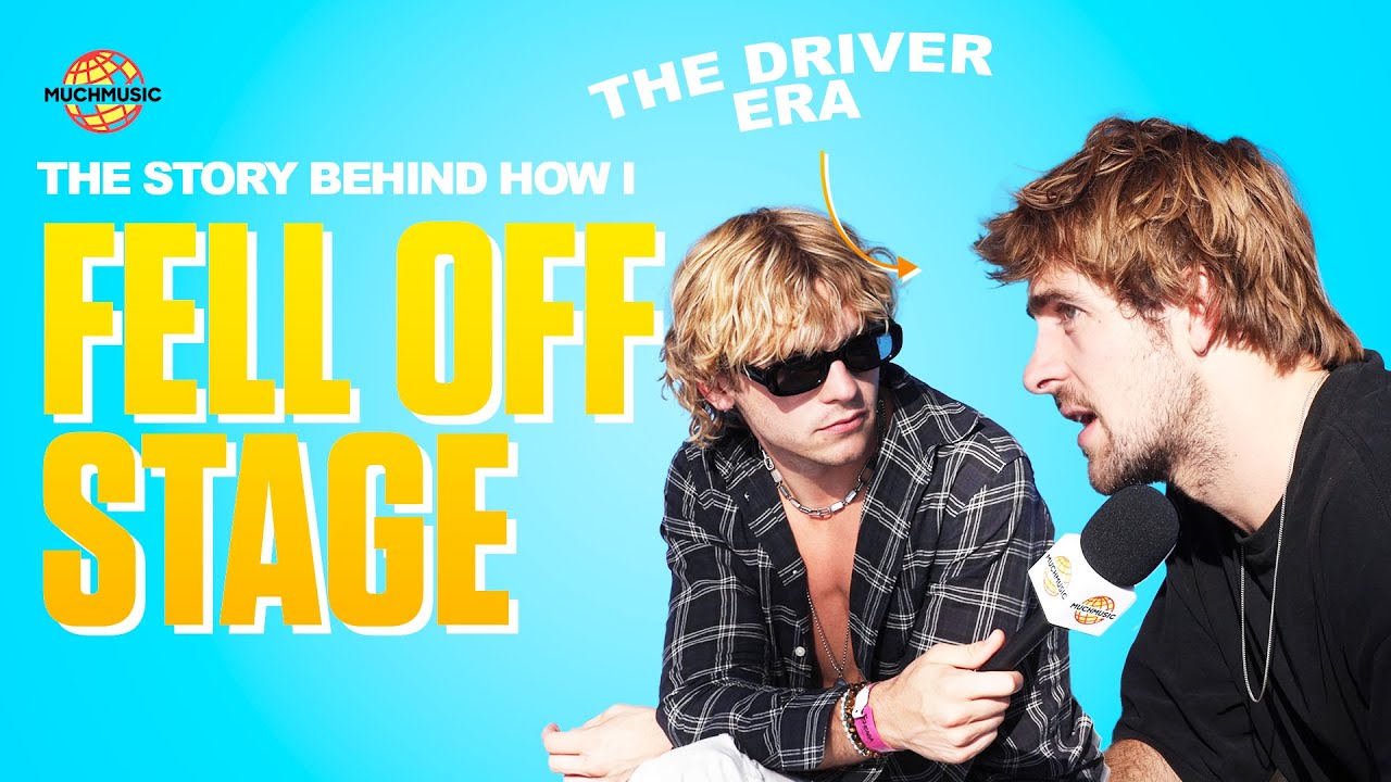 THE DRIVER ERA TALKS STAGE BLOOPS, SUPERSTITIONS & ROSS LYNCH CALLS LAURA MARANO🤣😂 | MUCHMUSIC